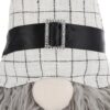 Sitting Gnome With Hat Spider, For Halloween Decor - Black White - Image 6