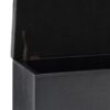 Cosmopolitan - Storage Ottoman - Distressed Black - Image 3
