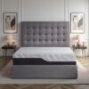 Renew - 11" California King Size Cooling Gelcare Memory Foam Mattress - Gray - Image 16