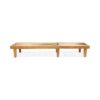 Nadine - Stylish Chaise Lounge Chair - Teak - Image 4