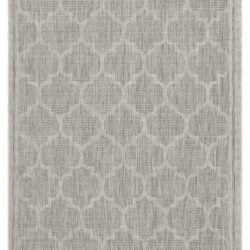 Sunshine - 5'3" X 7'3" Indoor & Outdoor Area Rug - Silver