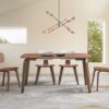 Casson - 5 Piece Dining Room Set - Walnut - Image 16