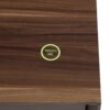 Raceloma - TV Stand (With LED) - Walnut / Chrome - Image 6
