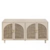 4 Door Cabinet, Suitable For Bedroom - Natural - Image 8