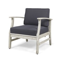 Perla - Club Chair - Light Gray