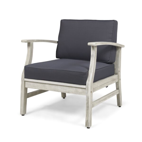 Perla - Club Chair - Light Gray