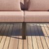 Rajni - Patio Set (2 Seats Chairs) - Black / Pink - Image 4