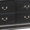 Elegant Traditional Media Chest - Black - Image 6