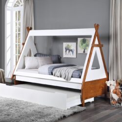 Loreen - Twin Bed - White