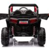 12V7A*1 30W*4 Four-Wheel Drive Leather Seat One Button Start, Forward And Backward, High And Low Speed, Music, Front Light, Power Display, Two Doors Can Open, 2.4G R / C, Seat Belt Four Wheel Absorber - Black - Image 8