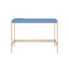 Midriaks - Writing Desk With USB - Gold / Navy Blue - Image 3