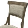 Bistro - Wide Contemporary Fabric Dining Chair With Cushion (Set of 2) - Vintage Walnut - Image 5