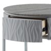 Yukino - High Gloss End Table - Gray - Image 7