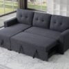 Elegant Storage Sofa - Dark Gray - Image 5