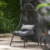Elon - Cocoon Chair - Gray - Image 4