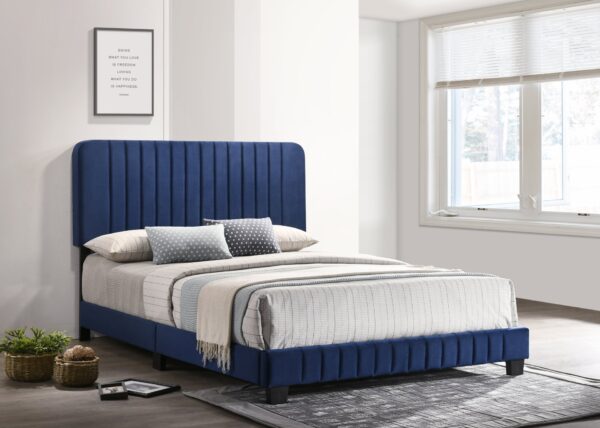 Lodi - Full Bed - Navy Blue