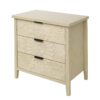 3 Drawer Cabinet, American Furniture, Suitable For Bedroom, Living Room, Study - Natural - Image 8