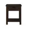 Flora - End Table With Drawer - Dark Brown - Image 2
