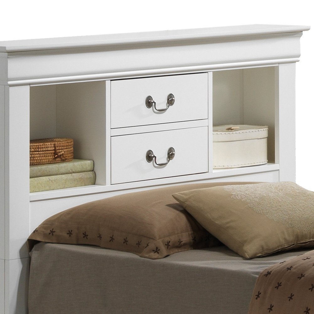Louis Phillipe - Twin Storage Bed - White - Image 3