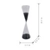 Triangular Shape Hourglass, 90 Minutes, Sand - Black - Image 9
