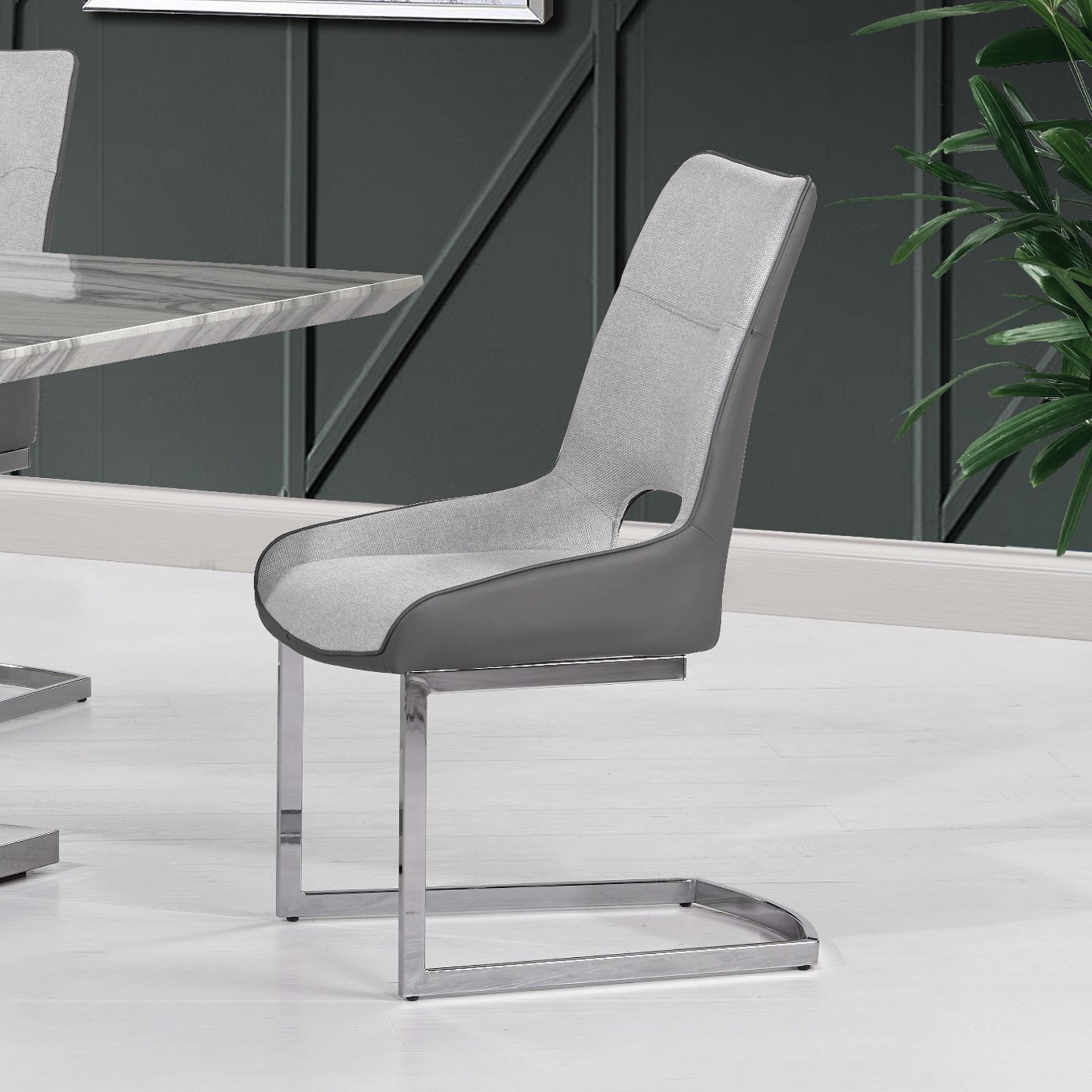 Sally - Dining Chair (Set of 2) - Gray - Image 2