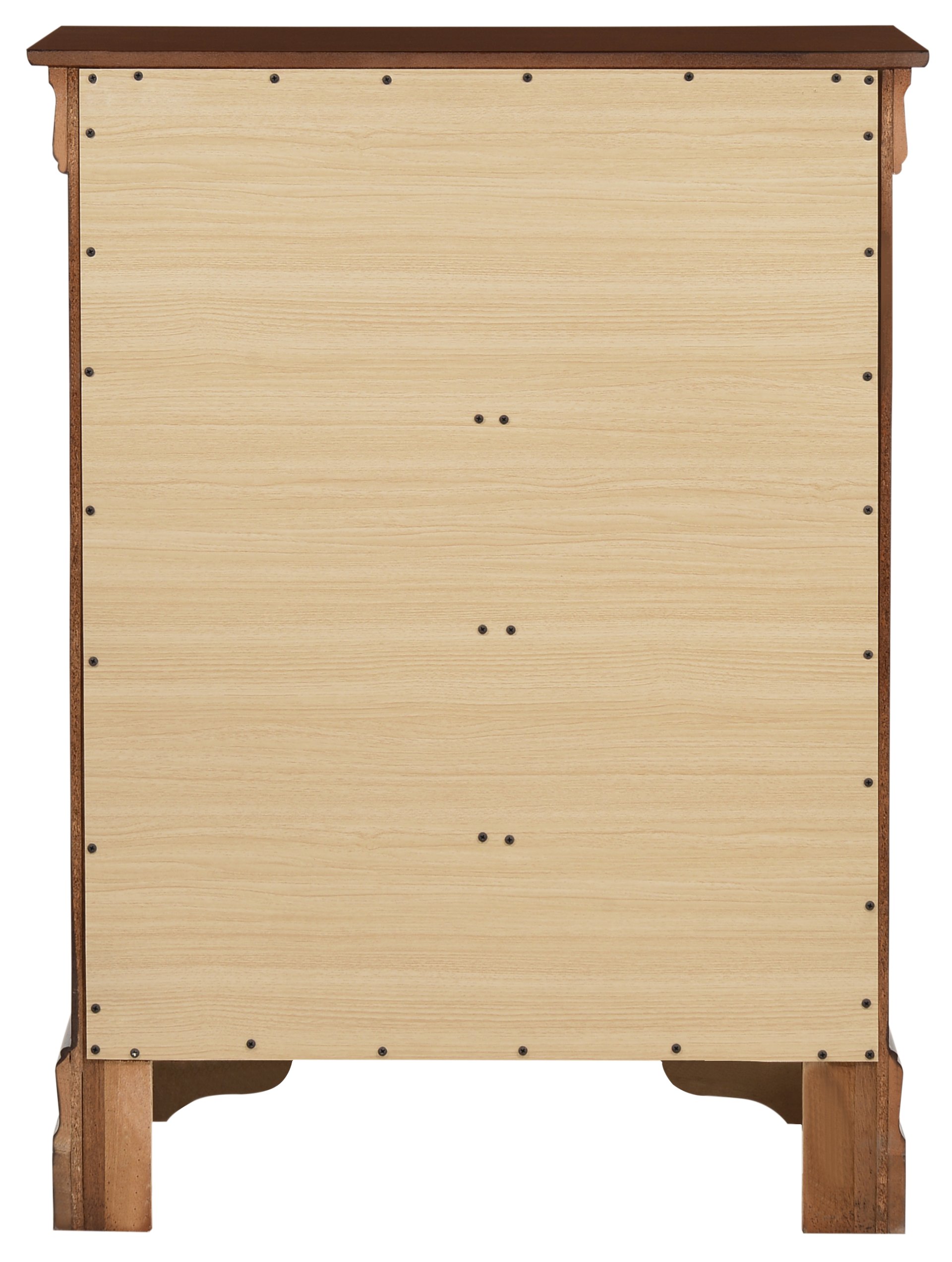 4 Drawer Chest Traditional Style - Cherry - Image 3