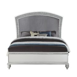 Maverick - Queen Bed - Silver