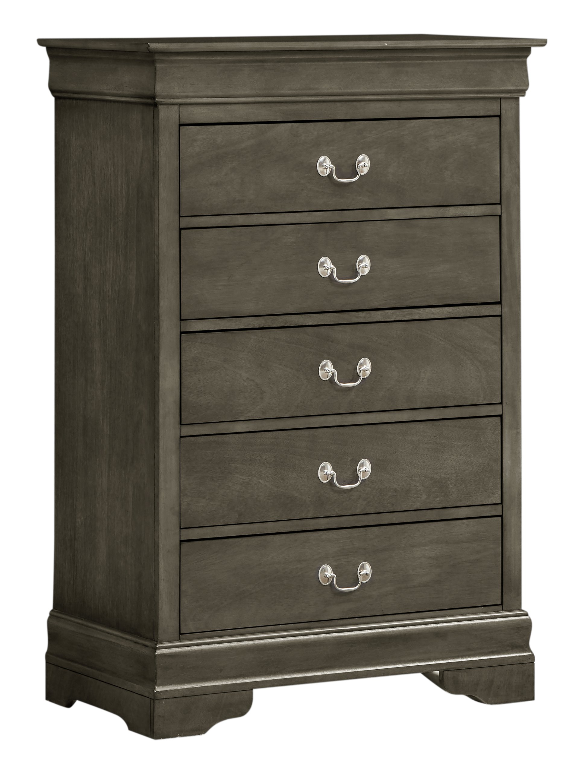 Traditional Style Storage Chest - Gray - Image 5