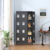 12 Door Lockers With Lock For Secure Storage - Black - Image 5