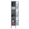 Lockers For Employees With 3 Door Storage Locker Durable For Gym, School, Office - Gray - Image 8