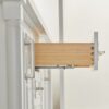 Freestanding Double Bathroom Vanity With Extra Black Handles - White - Image 12