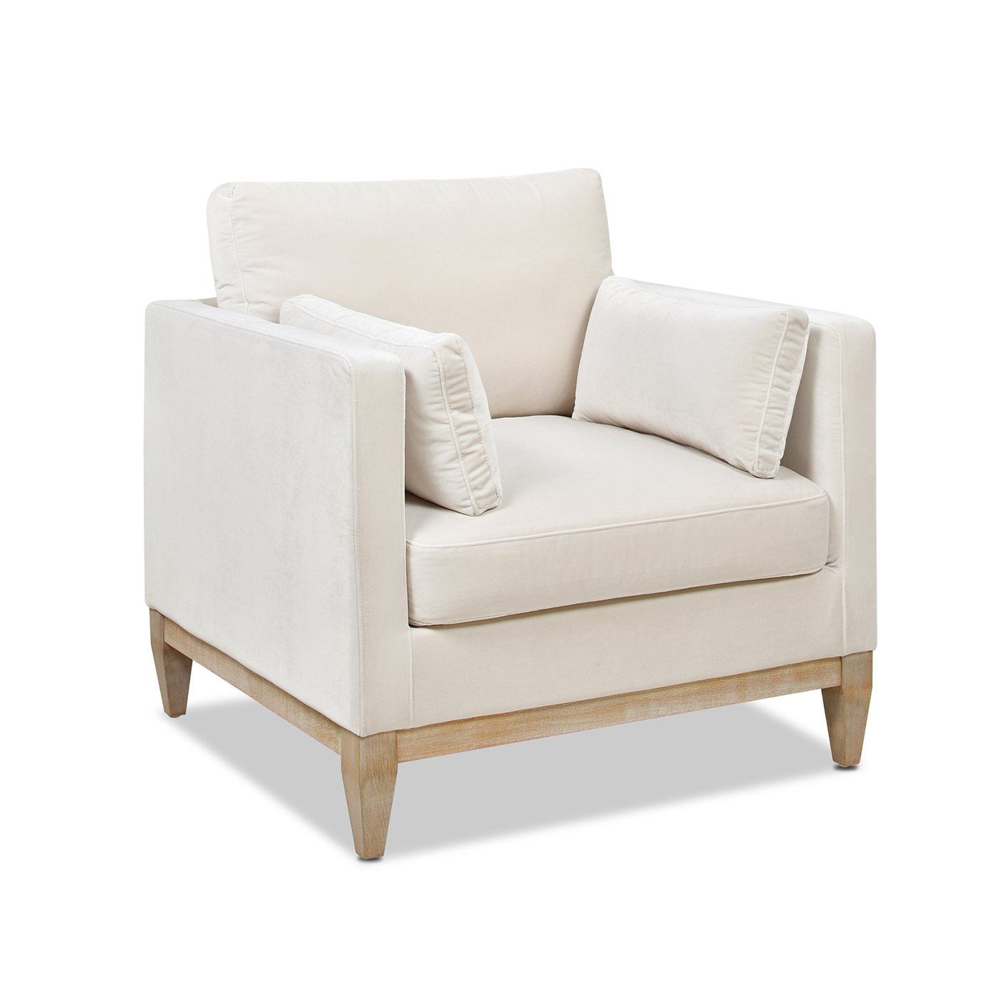 Knox - Modern Farmhouse Arm Chair - French Beige - Image 10