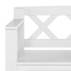 Amherst - Small Entryway Storage Bench - White - Image 6
