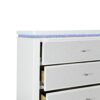 Adalid - Dresser With LED Light And Glittered Drawer Fronts - White - Image 8