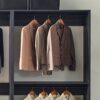 Monica - Wood Walk In Closet System With Spacious Storage In Wood And Metal Frame - Gray - Image 6