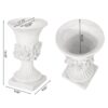 Garden Durable Urn Planter - Antique White - Image 3