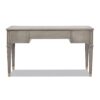 Dauphin - 3 Drawer Executive Desk - Gray Cashmere - Image 8