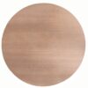 Modern Round Wood Coffee Table, Accent Table For Living Room - Antique Natural / Natural / Rustic - Image 7
