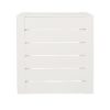 Aluminum Outdoor Side Table, C Shaped End Table, Outside Small Table For Patio - White - Image 9
