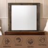 Elettra - Rustic Mirror - Walnut - Image 5