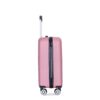 2 Piece Luggage Sets Lightweight Suitcase, Spinner Wheels, (20/14) - Pink - Image 14