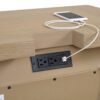 Clove - 3 Drawer Nightstand - Tan - Image 5