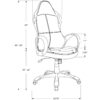 Office Chair, Gaming, Adjustable Height, Swivel, Ergonomic, Armrests, And Red, Contemporary & Modern - Black - Image 12