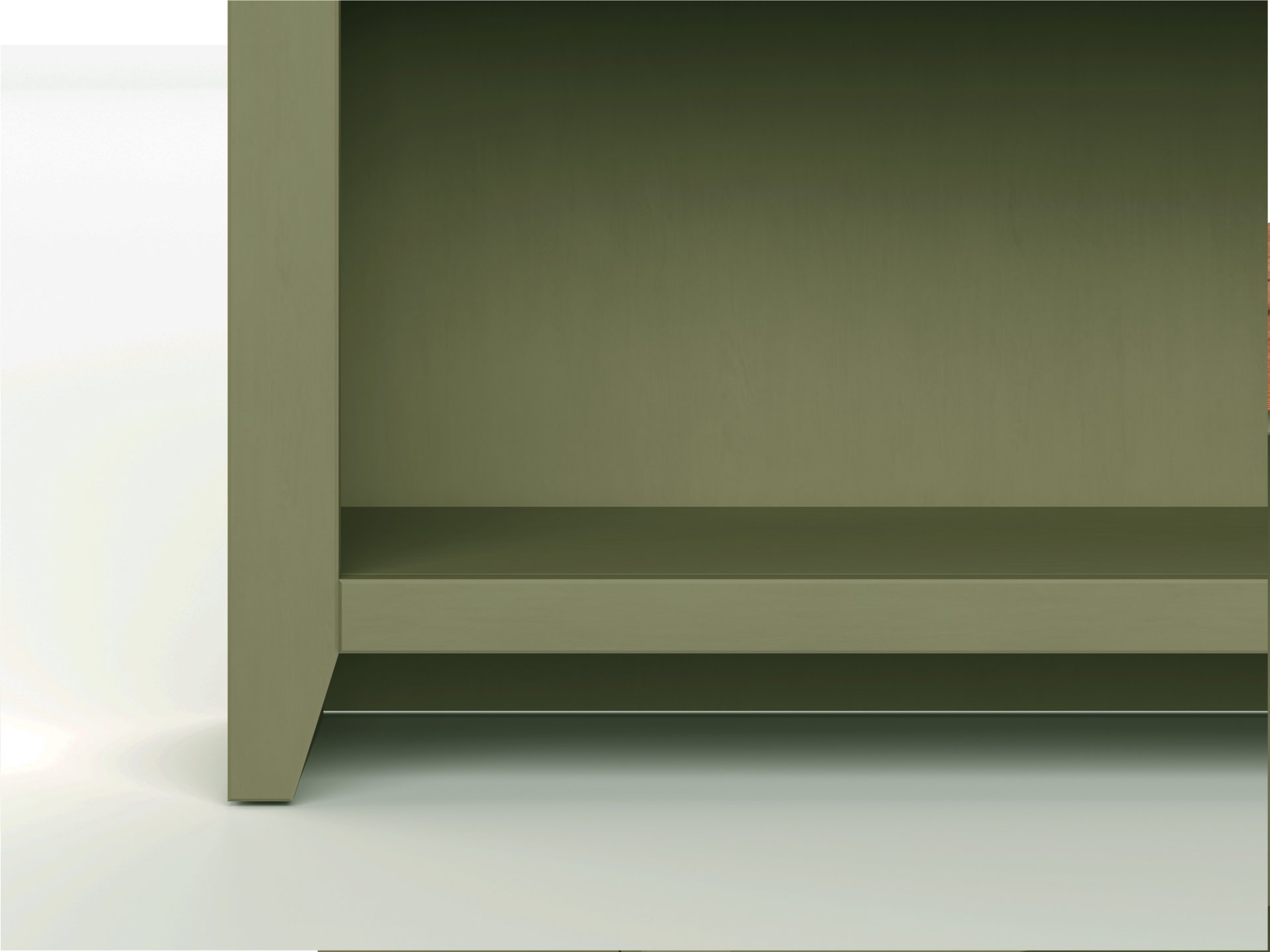 Vineyard - 72" High 5 Shelf Bookcase - Sage Green And Fruitwood - Image 6