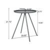 Vida - Side Table - Gray - Image 3