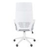 Office Chair, Adjustable Height, Swivel, Ergonomic, Armrests, Modern - White - Image 5