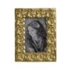 Vintage Photo Frame With Flower Design - Gold - Image 2