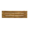 Nahanni - Rustic Acacia Wood Bench With Slat Design - Natural - Image 8