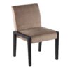Carmen - Contemporary Chair (Set of 2) - Black / Light Brown - Image 2