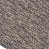 Hampton - Outdoor Wood And Wicker Loveseat - Gray - Image 11